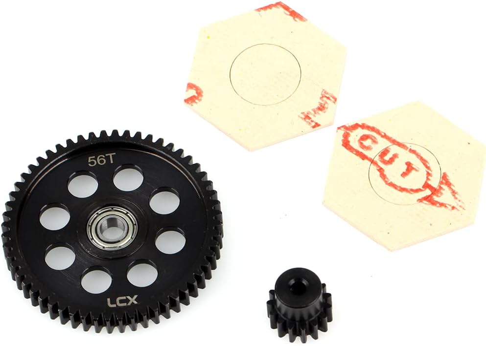 LCX Racing 1/10th RC Crawler Car Hardened Steel 32P 56T Spur